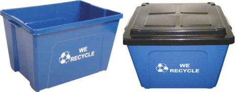 Curbside Recycling Bin 16 Gallon (TRUE 16)